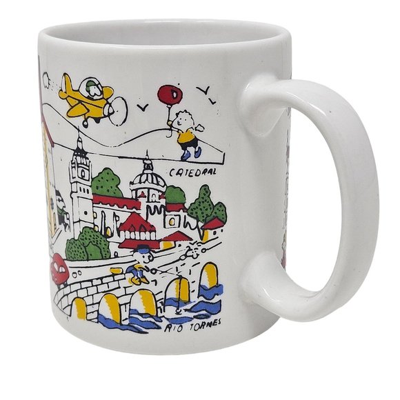 Unbranded Salamanca Spain Ceramic Coffee Cup Mug Handle Souvenir Drinkware - Picture 3 of 12